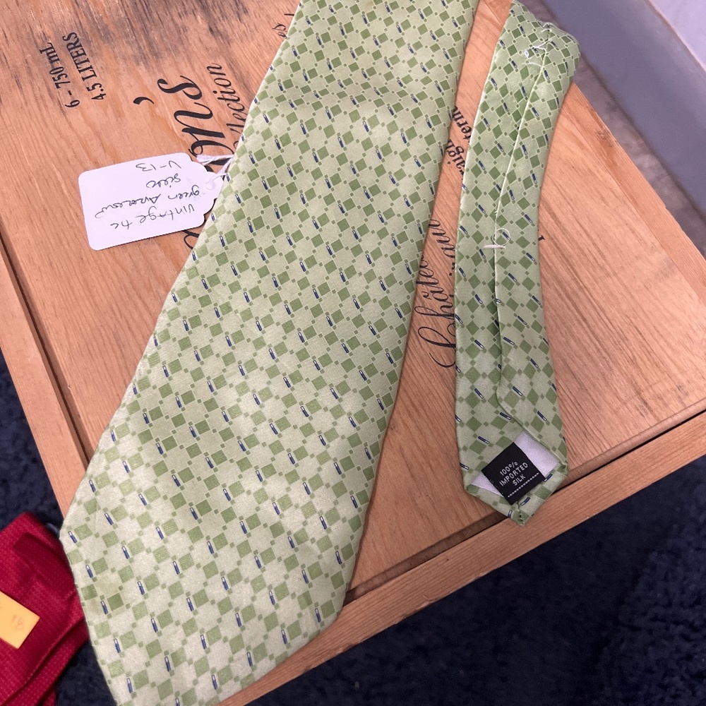 Spring Summer Silk tie